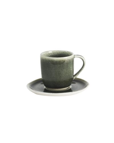 Tasse & Sous Tasse Espresso Maguelone Orage Uni, Jars