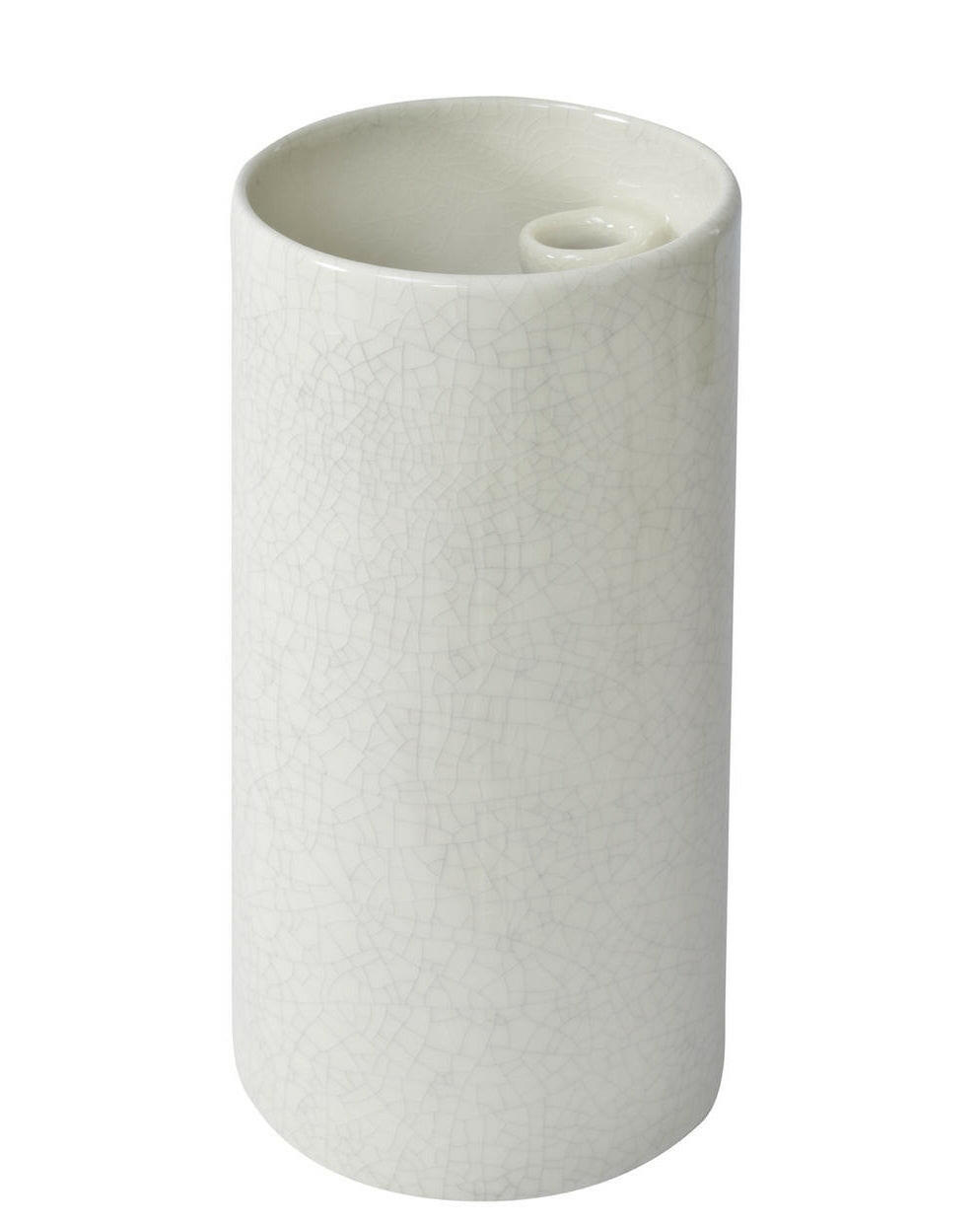 Vase Anse Quartz Craquelé