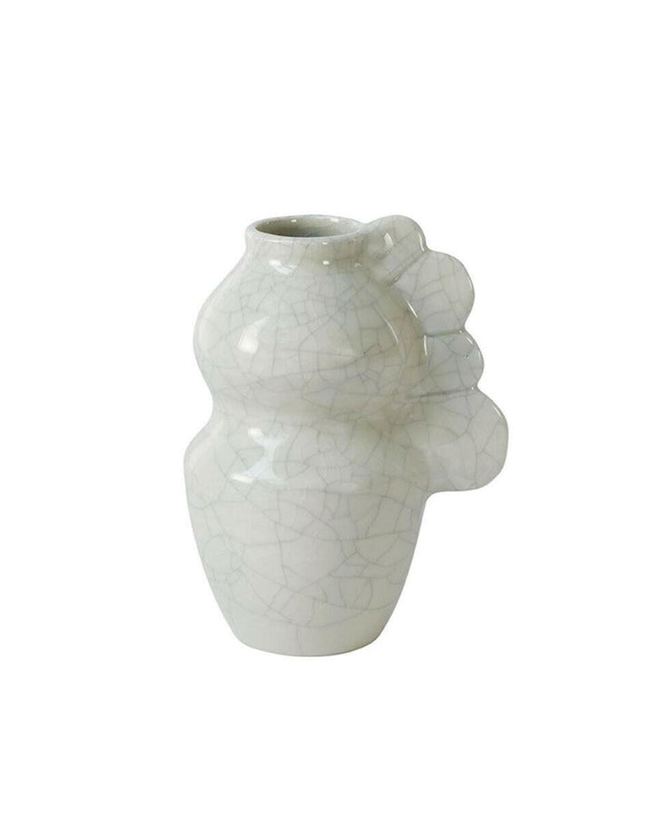 Vase Médée Quartz Craquelé