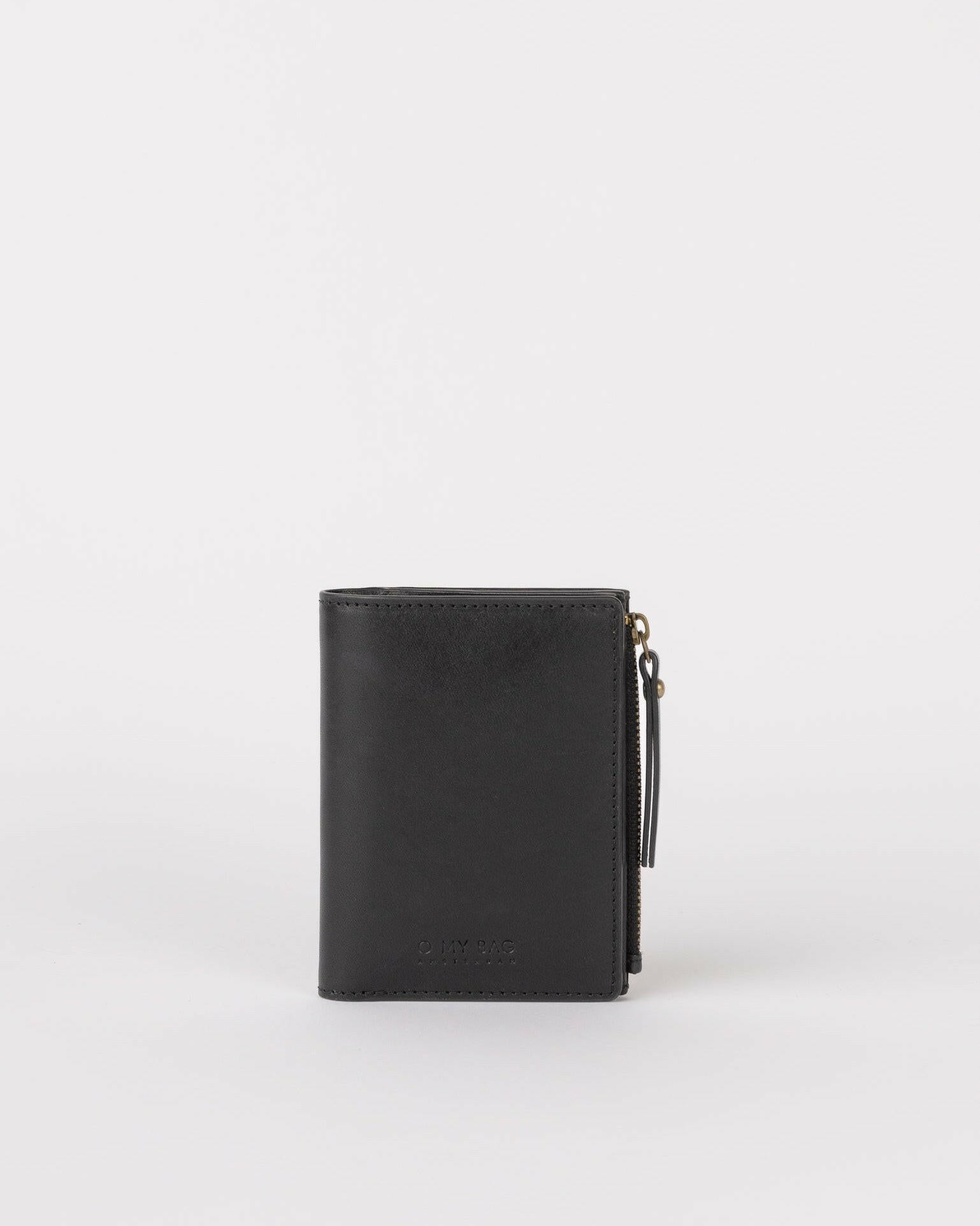 Laura half-moon mini wallet, Cognac