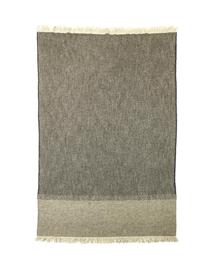 Plaid Jules, Black Herringbone.