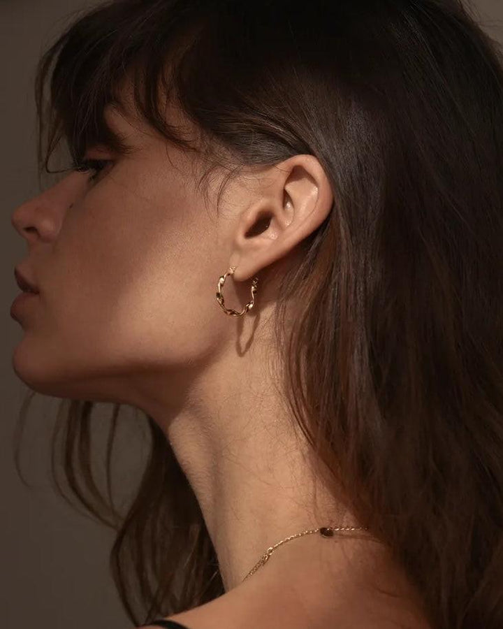 Petites Créoles Torsadée Esmeralda, Louise Damas