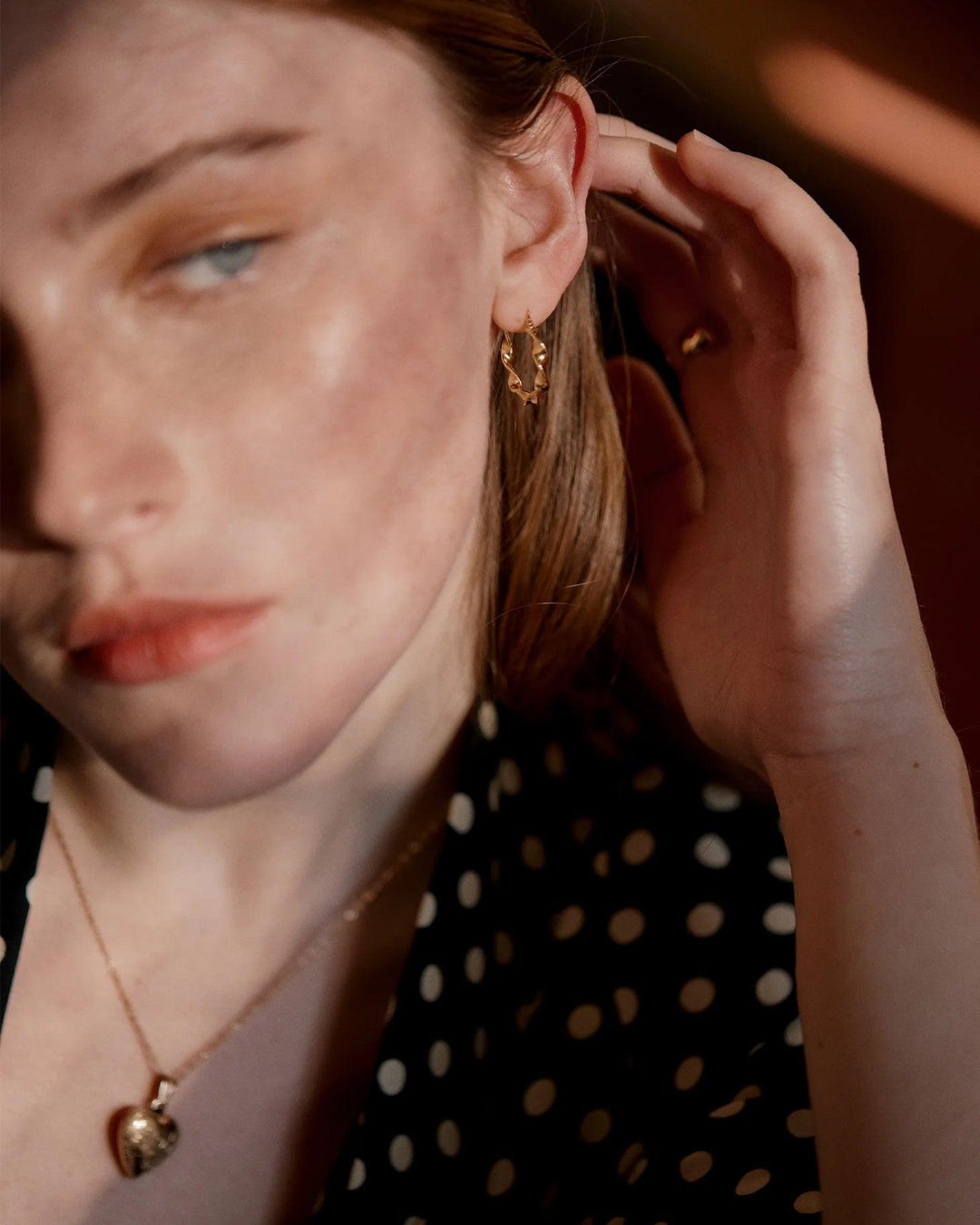 Petites Créoles Torsadée Esmeralda, Louise Damas