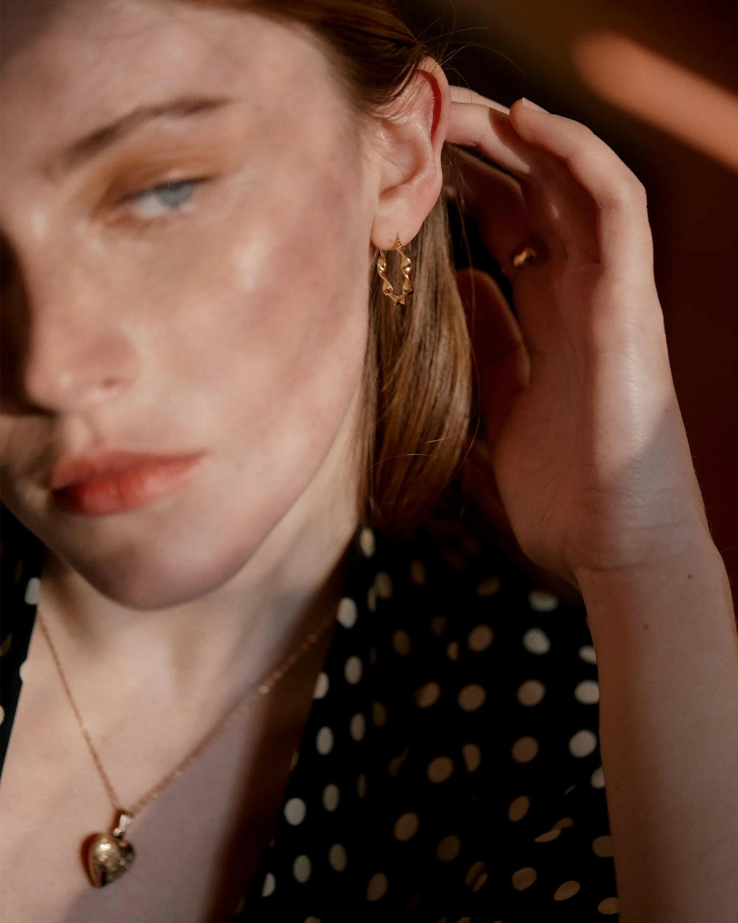 Petites Créoles Torsadée Esmeralda, Louise Damas