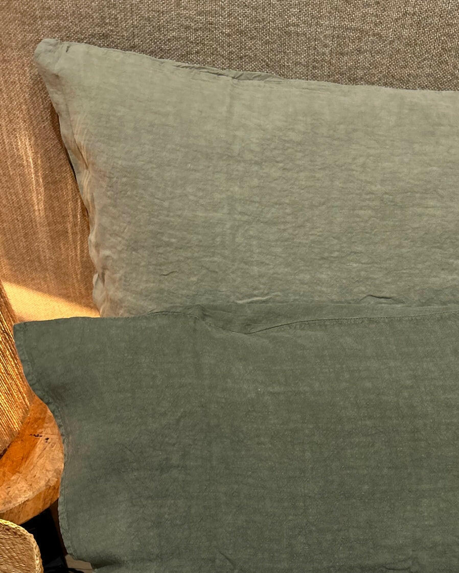 Taie d'oreiller, Eucalyptus.