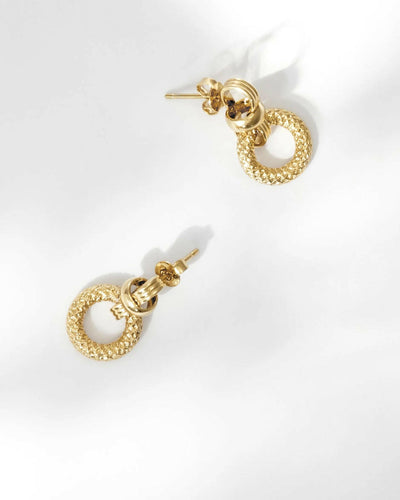 Boucles d'oreilles Charlotte, Louise Damas