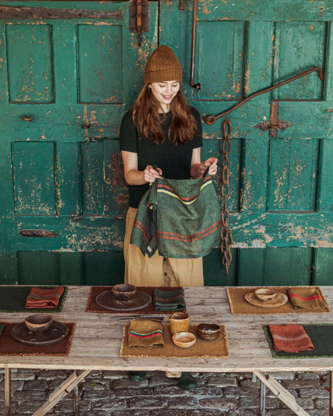 Serviette de table Banff.