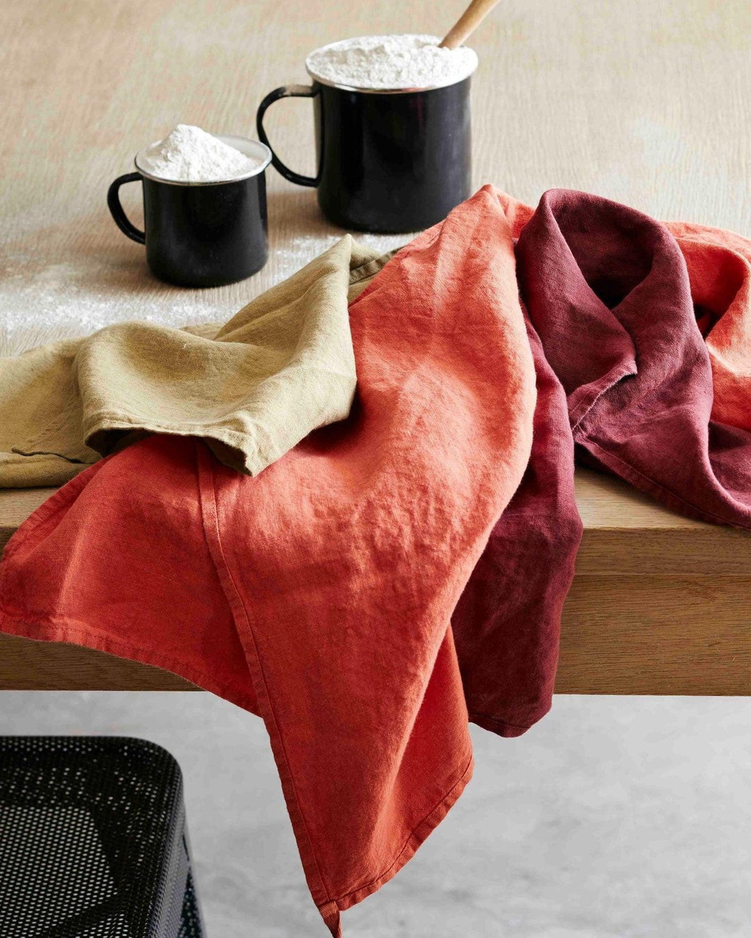 Torchon de cuisine, Brique.