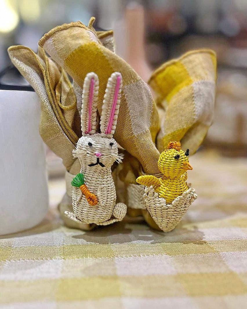 Rond de Serviette, Lapin de Pâques, Pao Maison