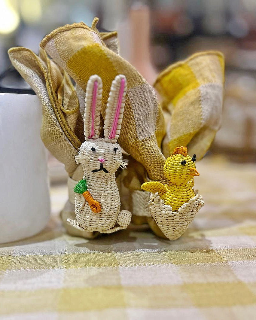 Rond de Serviette, Lapin de Pâques, Pao Maison