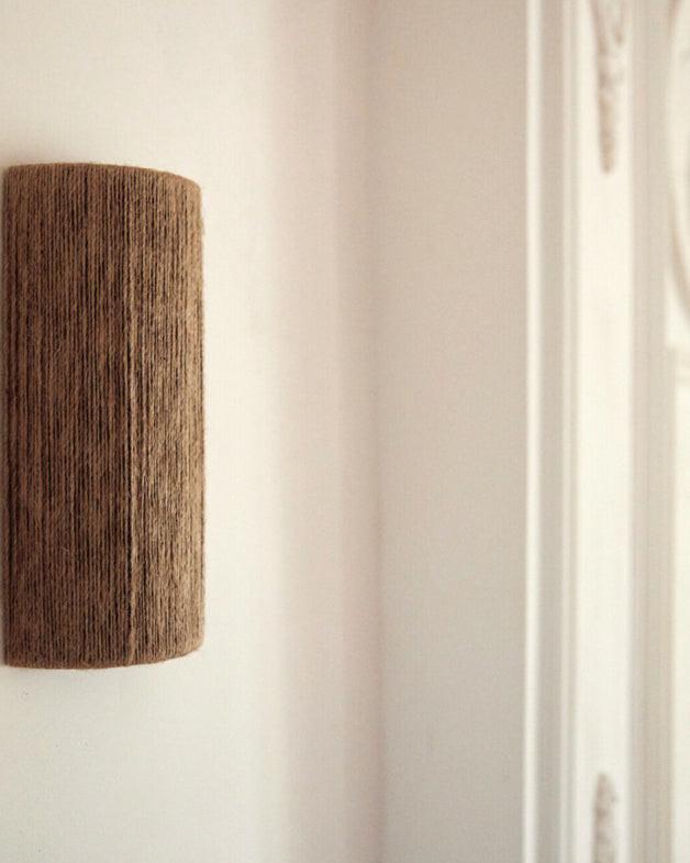 Applique Kalé en fil de jute tendu, S, Naturel, Maison de Vacances