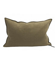 Coussin Vice Versa Lin Wabi Sabi Stone Washed, Bronze, Maison de Vacances