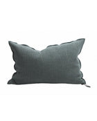 Vice Versa Cushion in Formentera Canvas, Teal
