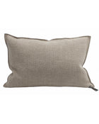 Vice Versa Wabi-Sabi Stone-Washed Linen Cushion, Natural