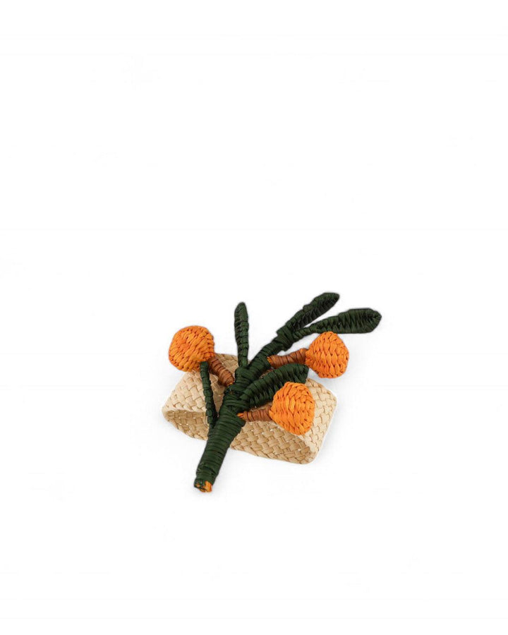 Rond de Serviette, Bouquet de mandarines, Pao Maison 