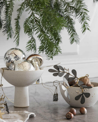 Décoration de Noël, Champignon doré.