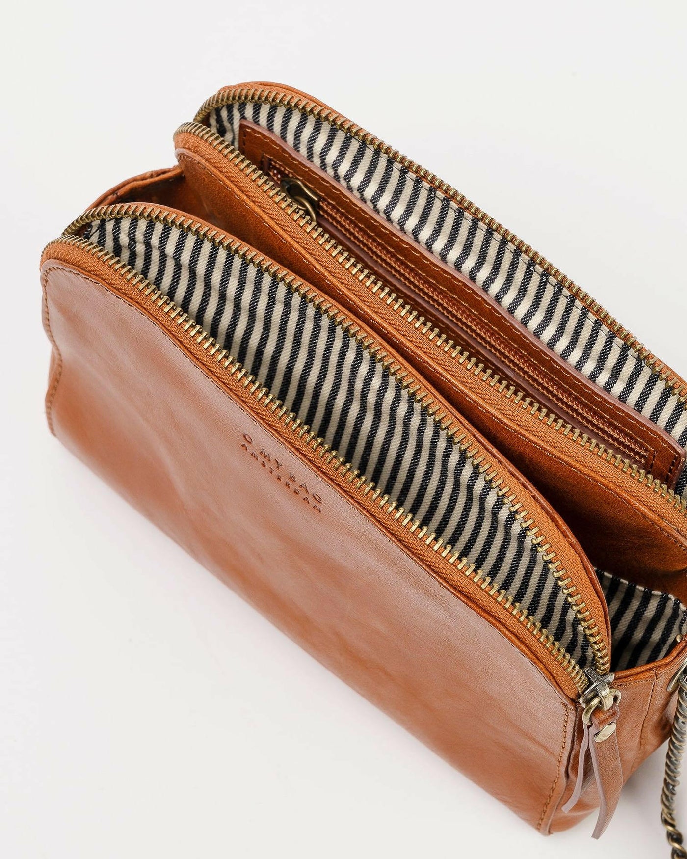 Sac bandoulière Emily, Cognac, O My Bag