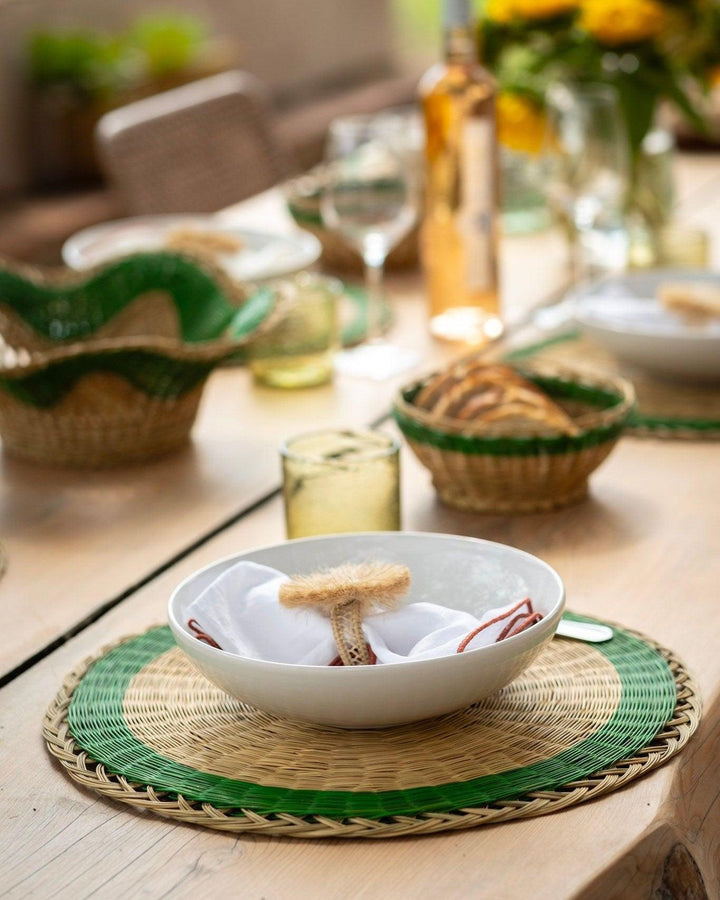 Rond de serviette fleur naturelle PAO Maison