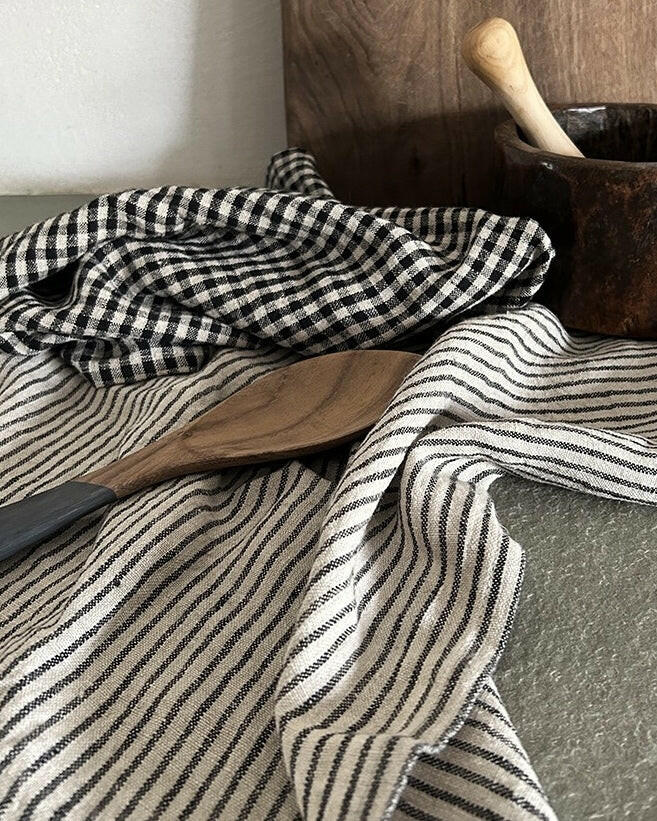 Serviette de table Stripe.