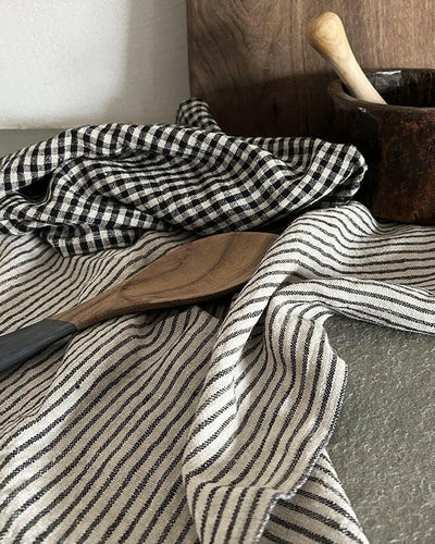 Serviette de table Stripe.