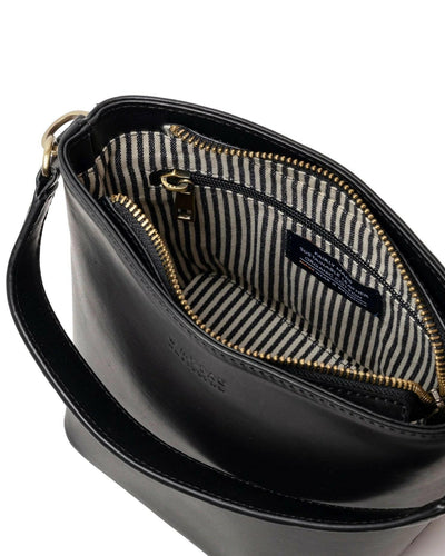 Sac Bobbi Bucket Bag Miidi, Noir.