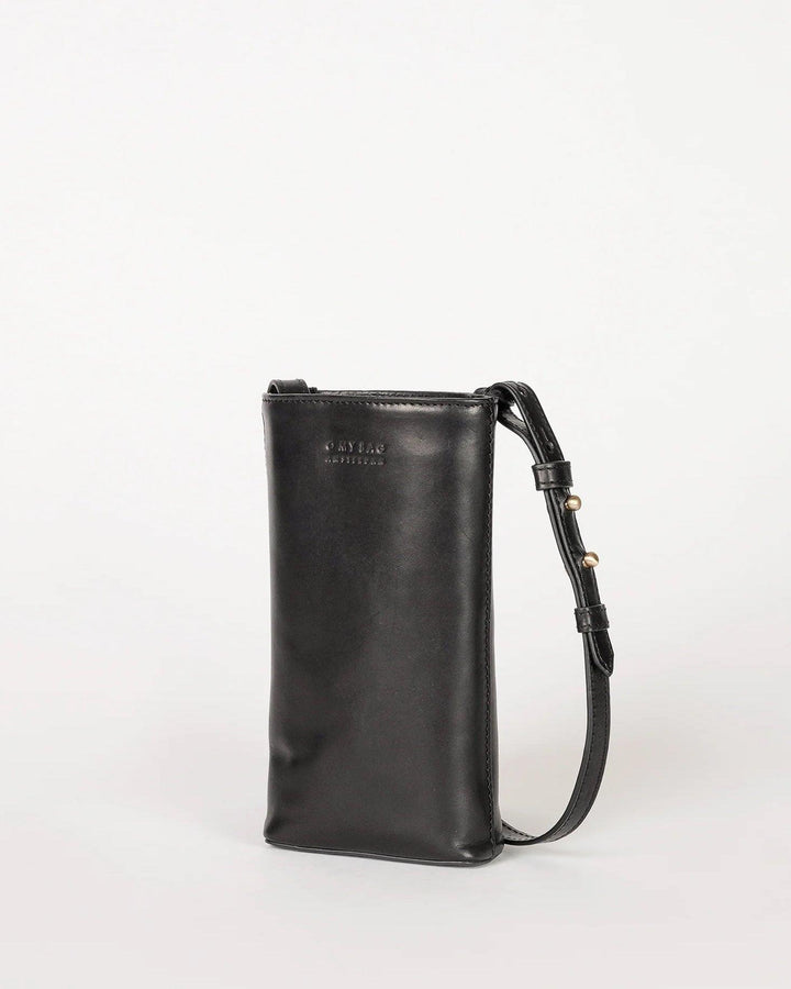 Étui de téléphone Charlie, Noir.