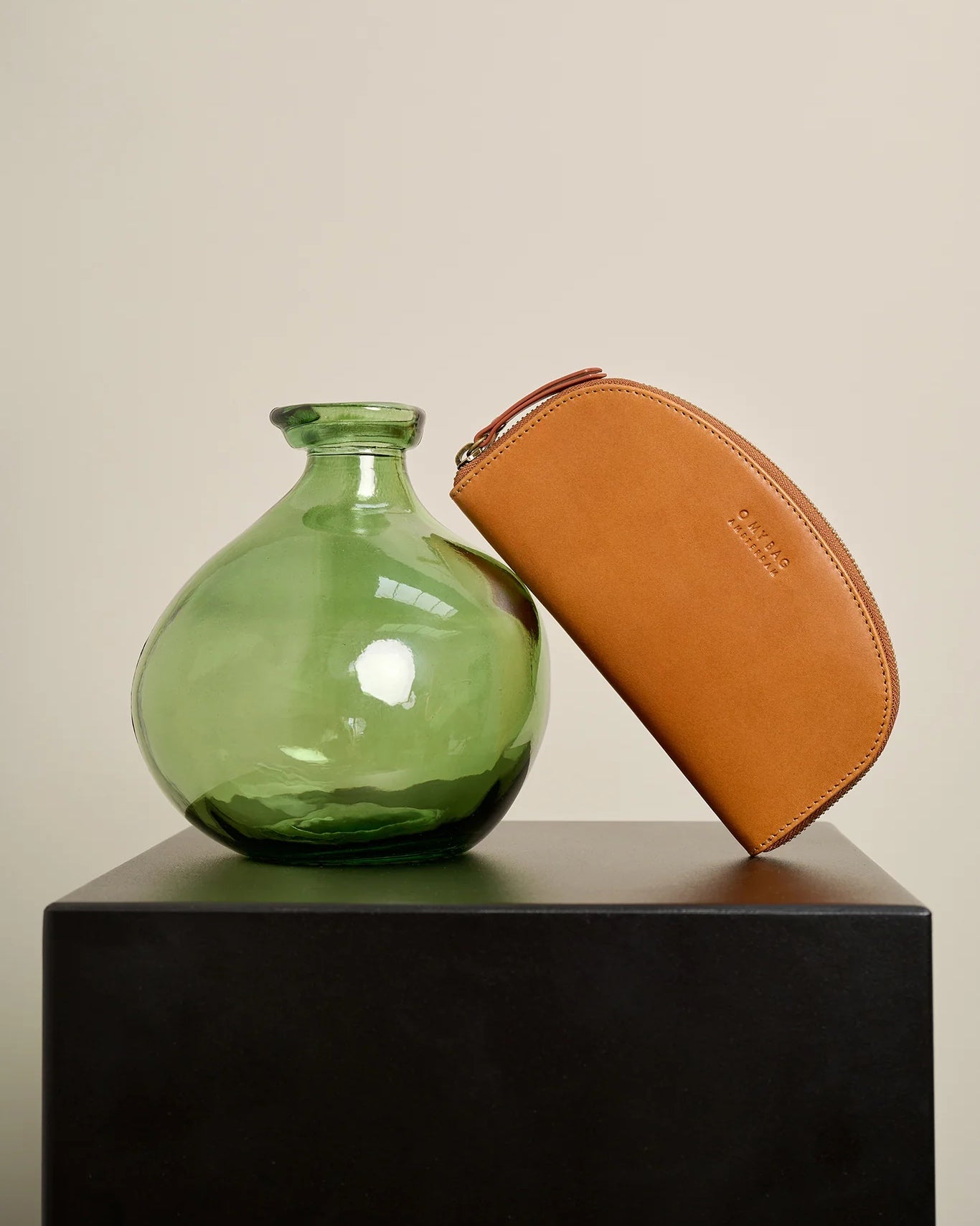 Portefeuille Blake Wallet, Cognac, O My Bag 