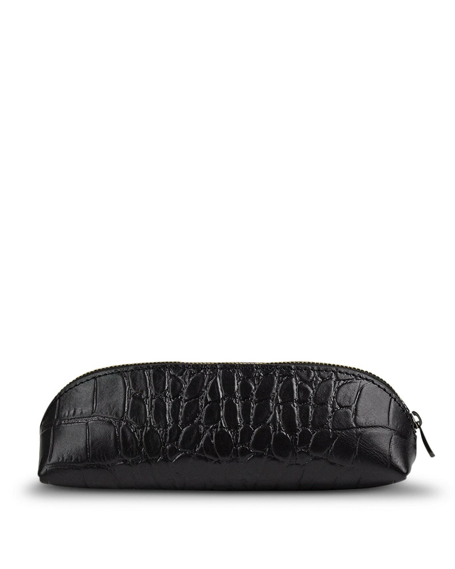 Pencil case Croco, Noir, O My Bag