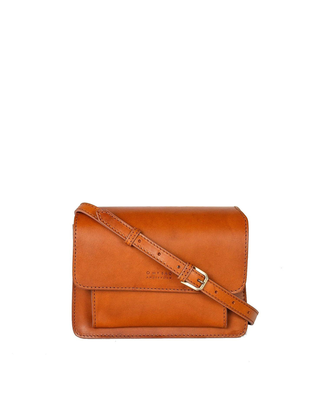 Sac mini bandoulière Harper, Cognac, O My Bag