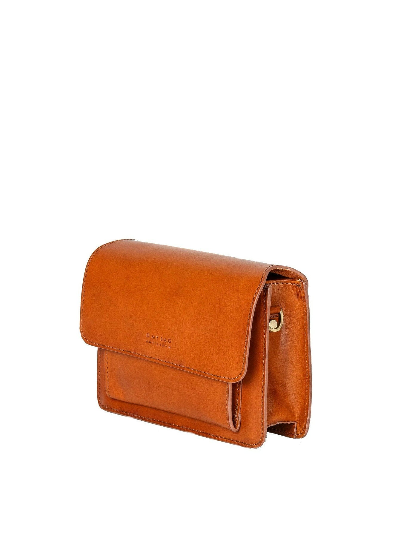 Sac mini bandoulière Harper, Cognac.