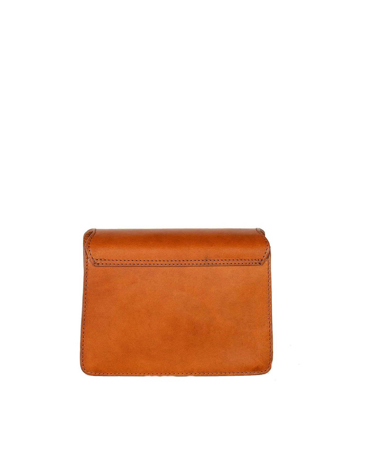 Sac mini bandoulière Harper, Cognac.
