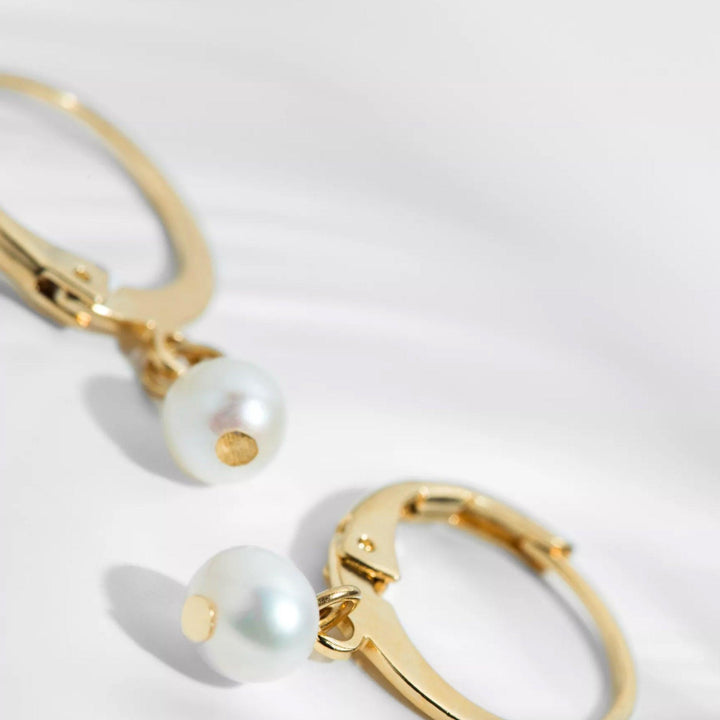 Dormeuses perles, Ondine.