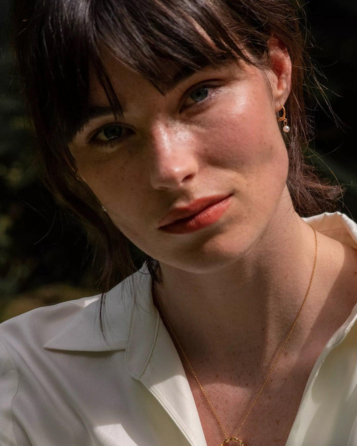 Dormeuses perles, Ondine.