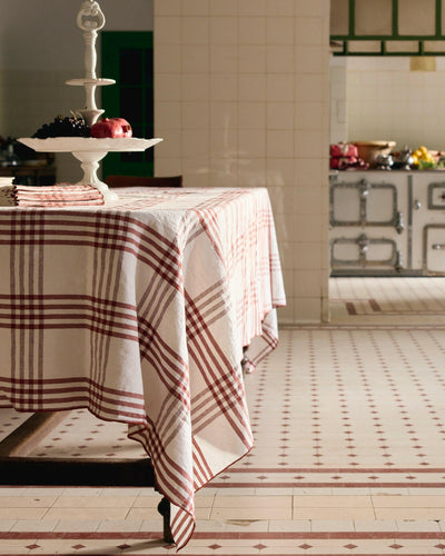 Nappe Toile Mimi Country Argile / Bourdon Argile
