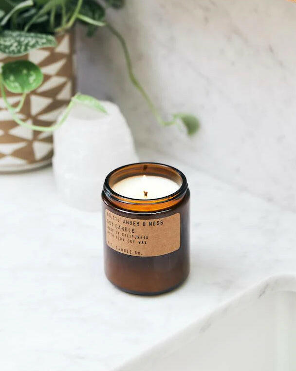 Bougie No. 11 Amber & Moss 200ml, P.F. Candle Co.