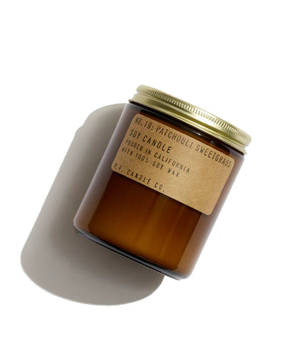 Bougie No. 19 Patchouli Sweetgrass 200ml, P.F. Candle