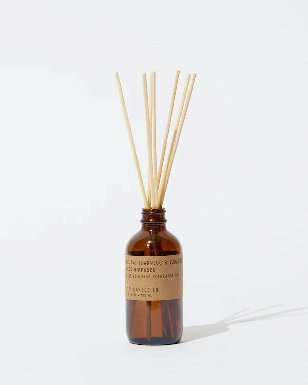 Diffuseur No4 Teakwood & Tobacco, P.F. Candle Co.