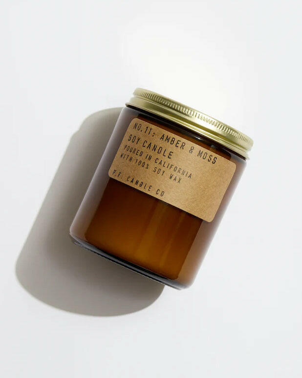 Bougie No. 11 Amber & Moss 200ml, P.F. Candle Co.