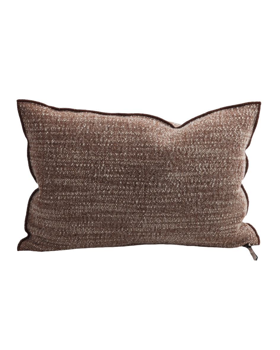 Coussin Vice Versa Toile de Berger, Muscade Givré, Maison de Vacances