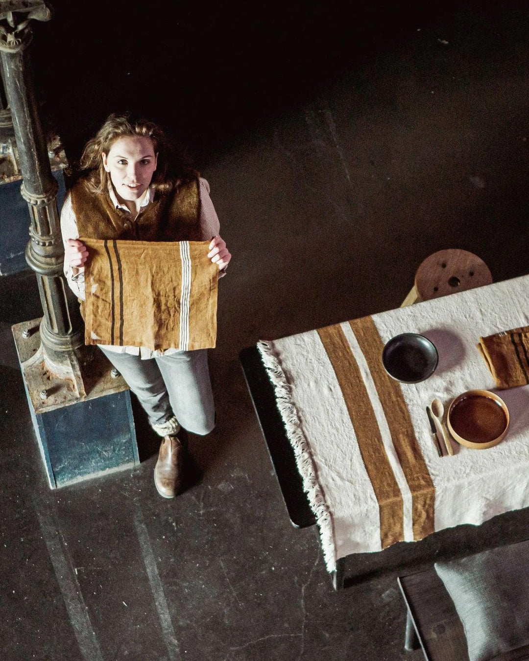 Nappes de table Railway.