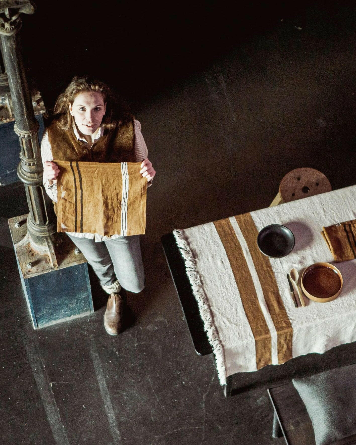 Nappes de table Railway.