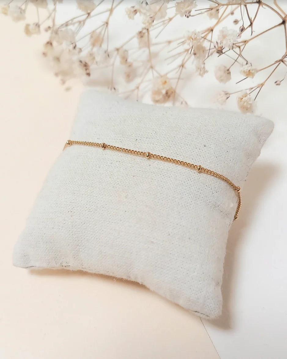 Bracelet chaine 1 bille, Fabien Ajzenberg