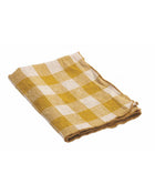 Serviette Bourdon Toile Vintage Vichy, Mangue