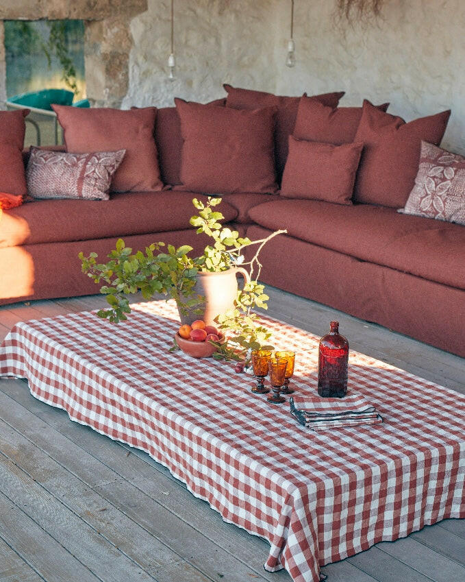 Cushion Vice Versa Riva In and Outdoor, Clay