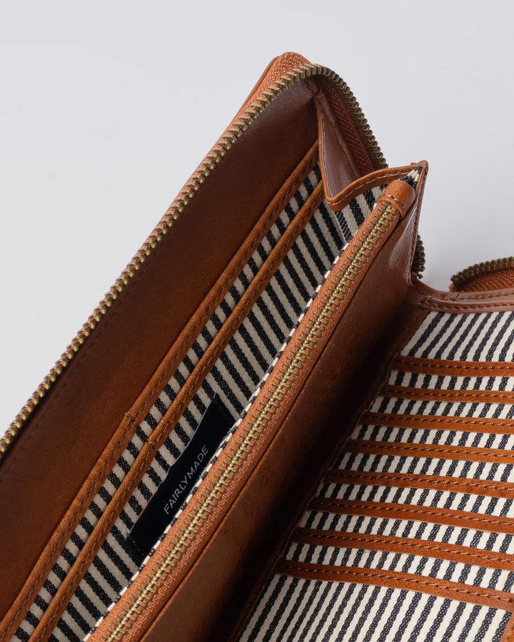 Portefeuille Sonny Wallet, Cognac, O My Bag