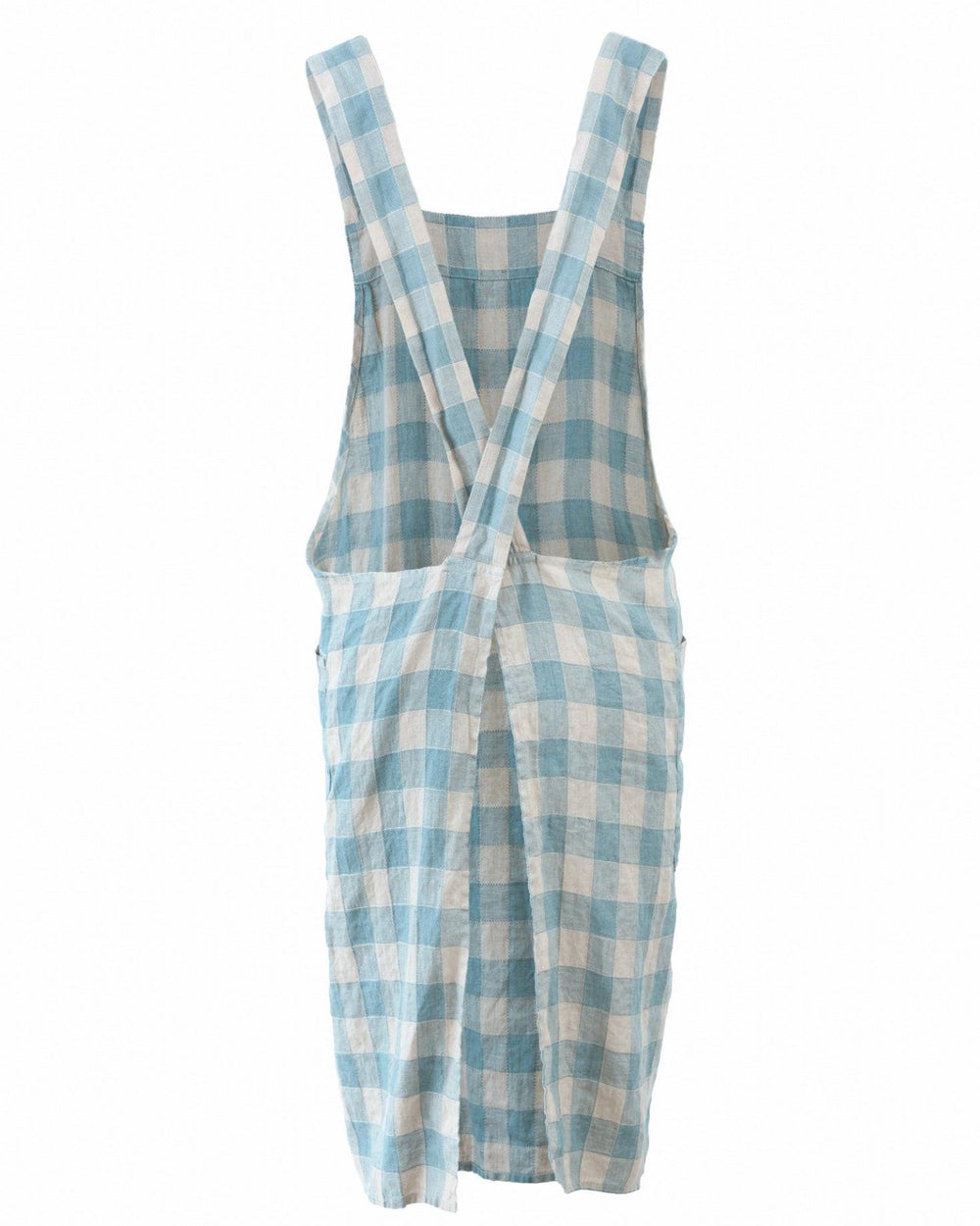 Tablier Japonais Vintage Vichy, Nuage, Maison de Vacances