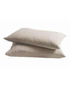 Basic Washed Linen Pillowcase, Natural