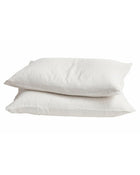 Basic Washed Linen Pillowcase, White