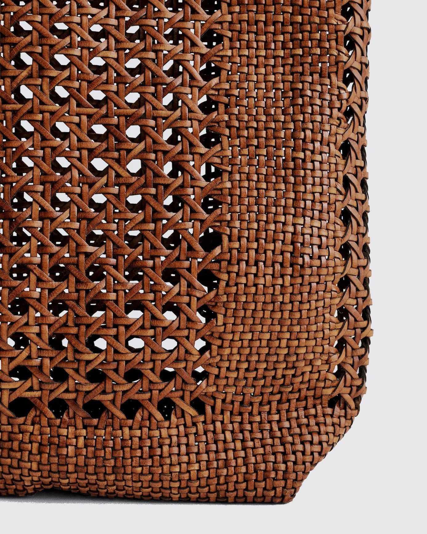 NS Cannage Tan Tote Bag
