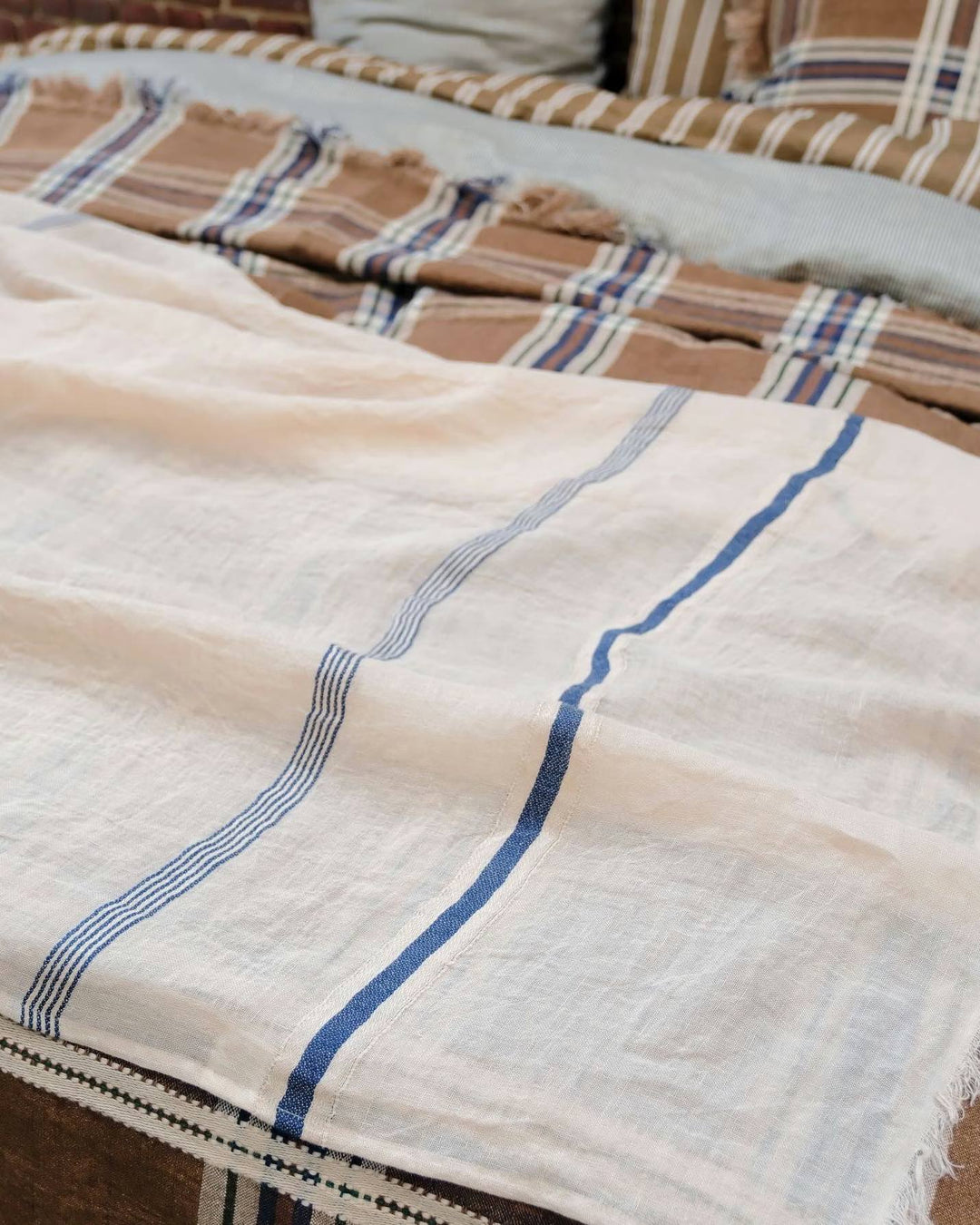Andros Linen Stripe Piece